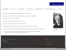 Tablet Screenshot of dr-brockmann.net